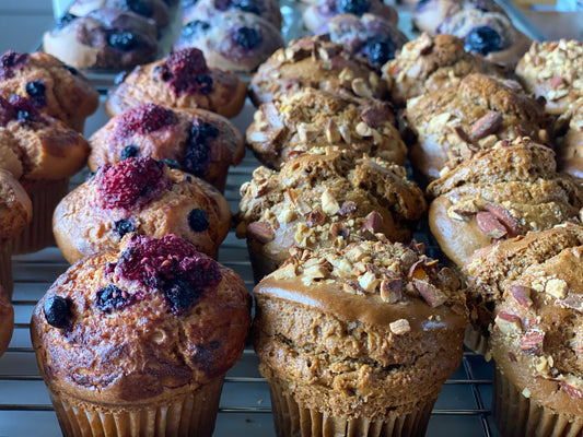 季節のveganマフィン