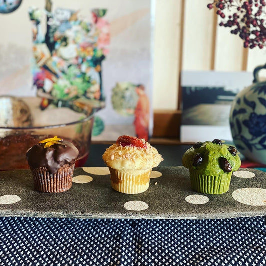 季節のveganマフィン